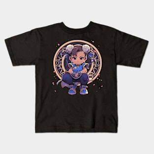 chun li Kids T-Shirt